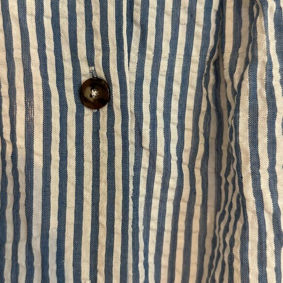 NWOT ASOS button front seersucker midi skirt - Picture 5 of 6